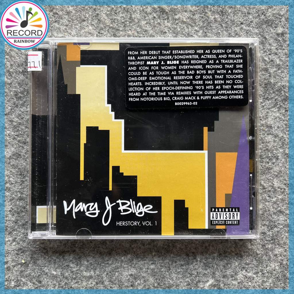 Album CD Mary J Blige HERstory Vol 1 [Đã niêm phong] Thương hiệu mới 1Z01961 -PH2