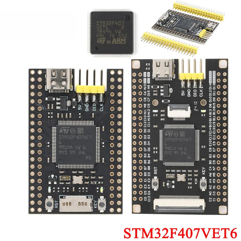 STM32F407VET6 STM32F407 STM32 Hệ Thống Tối Thiểu Core Ban Phát Triển Mô Đun ARM Chip VCT6