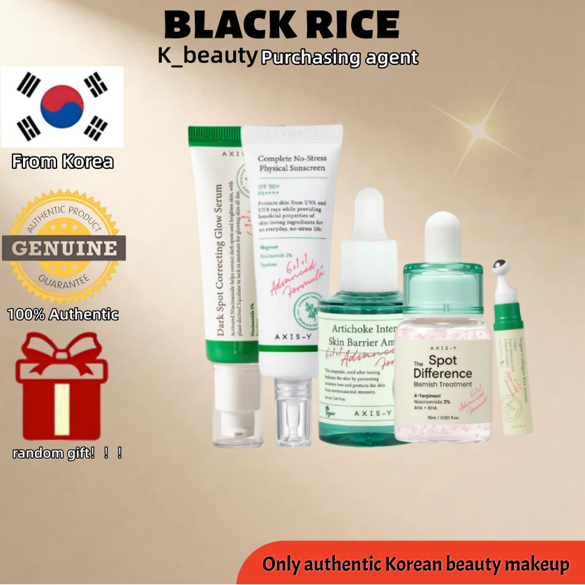 [AXIS-Y] Tinh chất chống mụn 15ml / Serum dưỡng mắt dưỡng ẩm 10ml / Da Barrier Ampoule 30ml / Kem ch