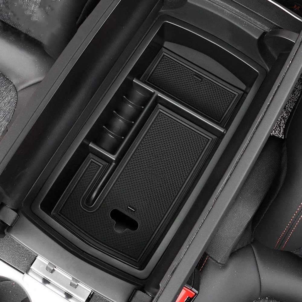 Xe Tay Hộp Bảo Quản Cho Peugeot 3008 3008 GT 5008 2017-2023 Xe Điều Khiển Trung Tâm Tay Hộp Khay ABS