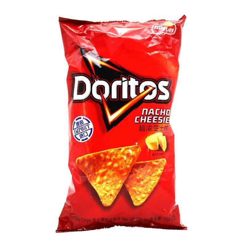 Nhập khẩu Đài Loan Doritos Doritos Phô mai siêu dày Khoai tây chiên 175g / 57g Khoai tây chiên Khoai