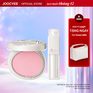   Pearl Collection  Combo 2 Sản Phẩm Ngọc Trai JOOCYEE Son Bóng Dưỡng Ẩm Căng Mọng Bóng Mượt & Phấn Má Hồng Đơn & Phấn Bắt Sáng Nhũ Mịn Tự Nhiên Lâu Trôi 5g 