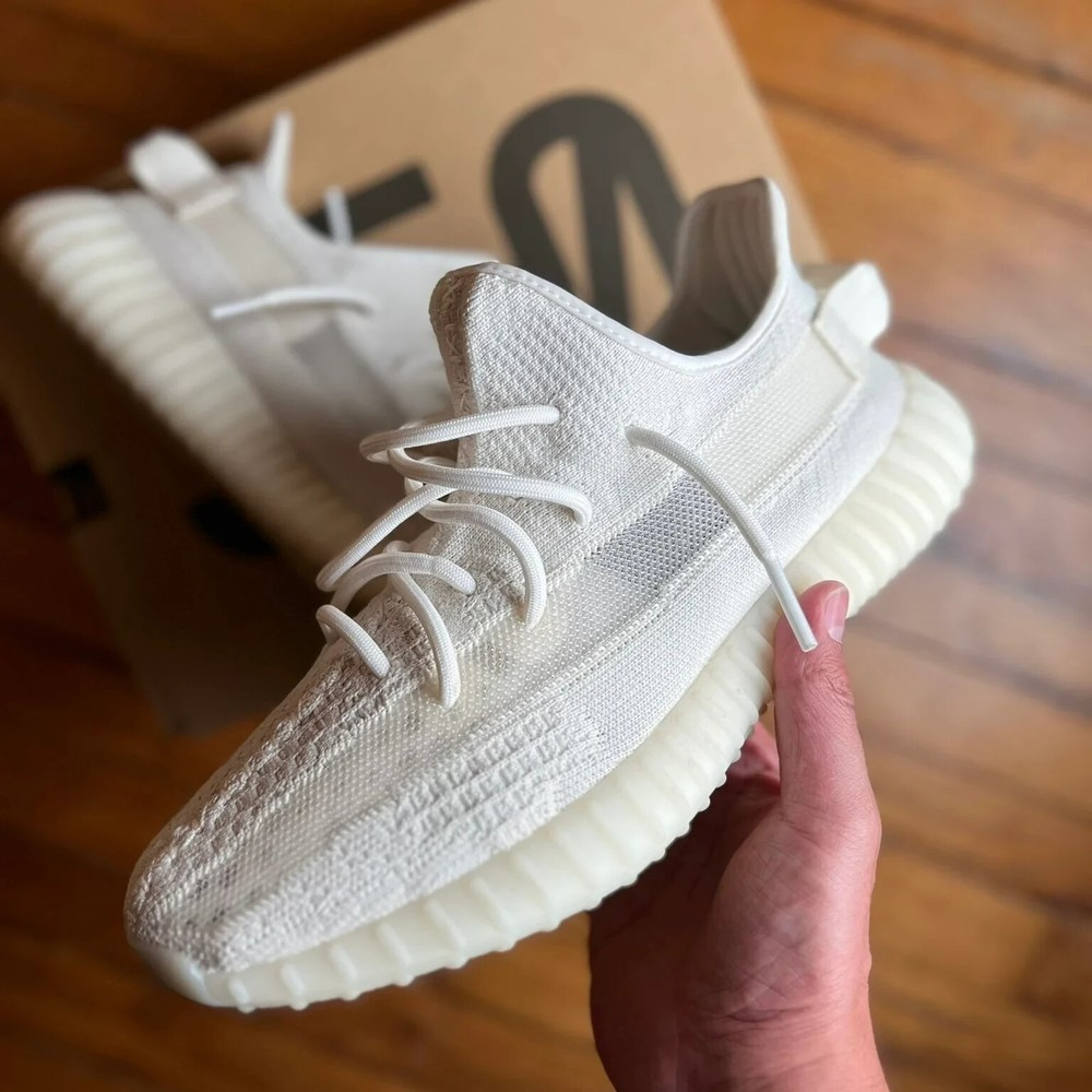 Yeezy Boost 350 V2 Bone White In Hand dành cho giày thể thao nam nữ HQ6316-MENS t119