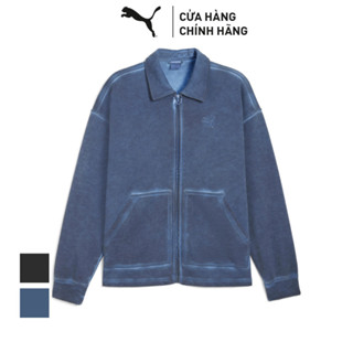  Áo Khoác Thời Trang PUMA Unisex WASHED OUT Overshirt 