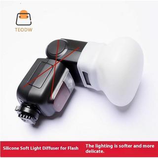 [TeOdw-t] 1 Cái Khuếch Tán Bounce Dome Mềm Silicone Flash Cho Fujifilm Yongnuo Speedlite [MỚI]