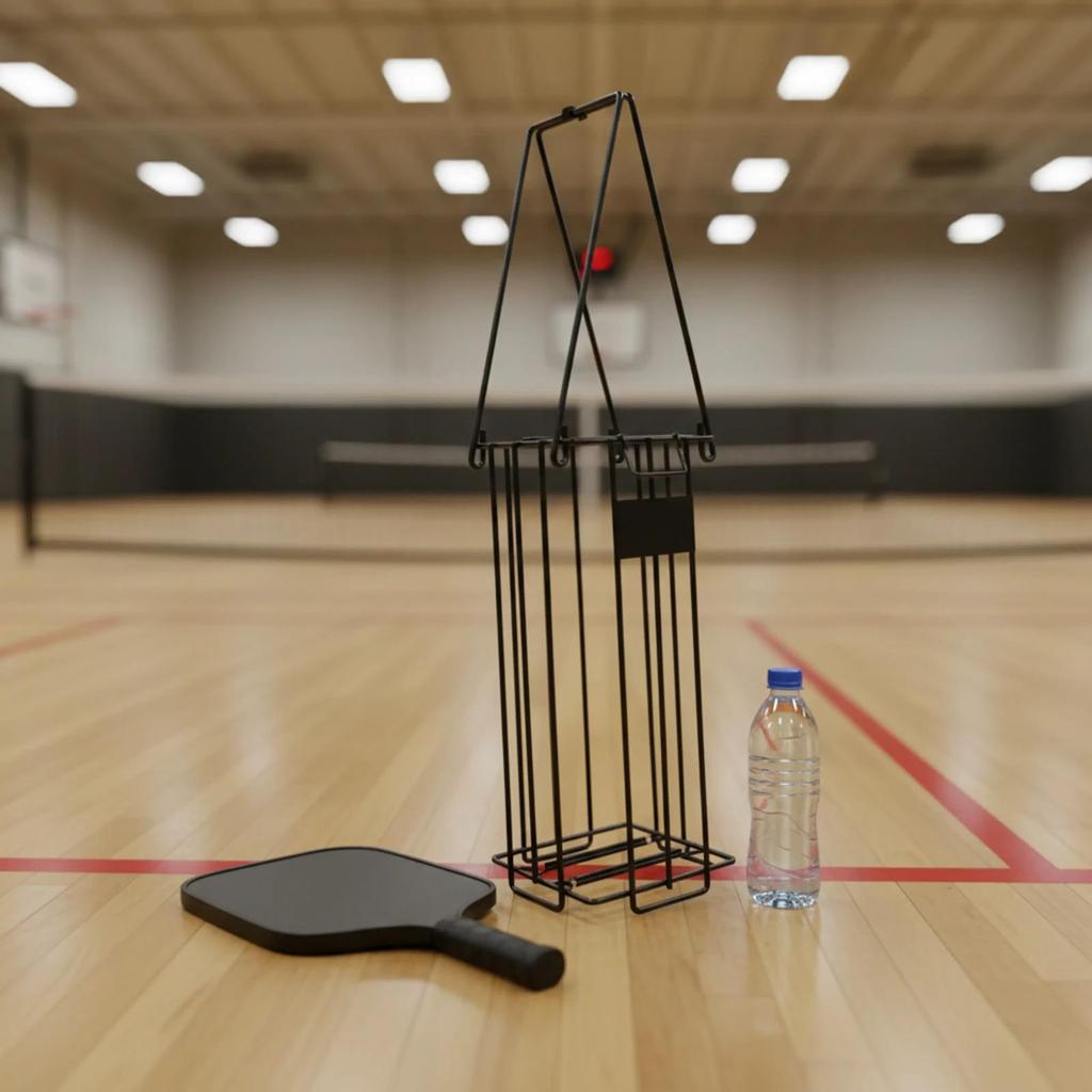 Pickleball Ball Retrieval Hooper Basket & Organizer - Dụng cụ thu gom bóng tennis và pickleball
