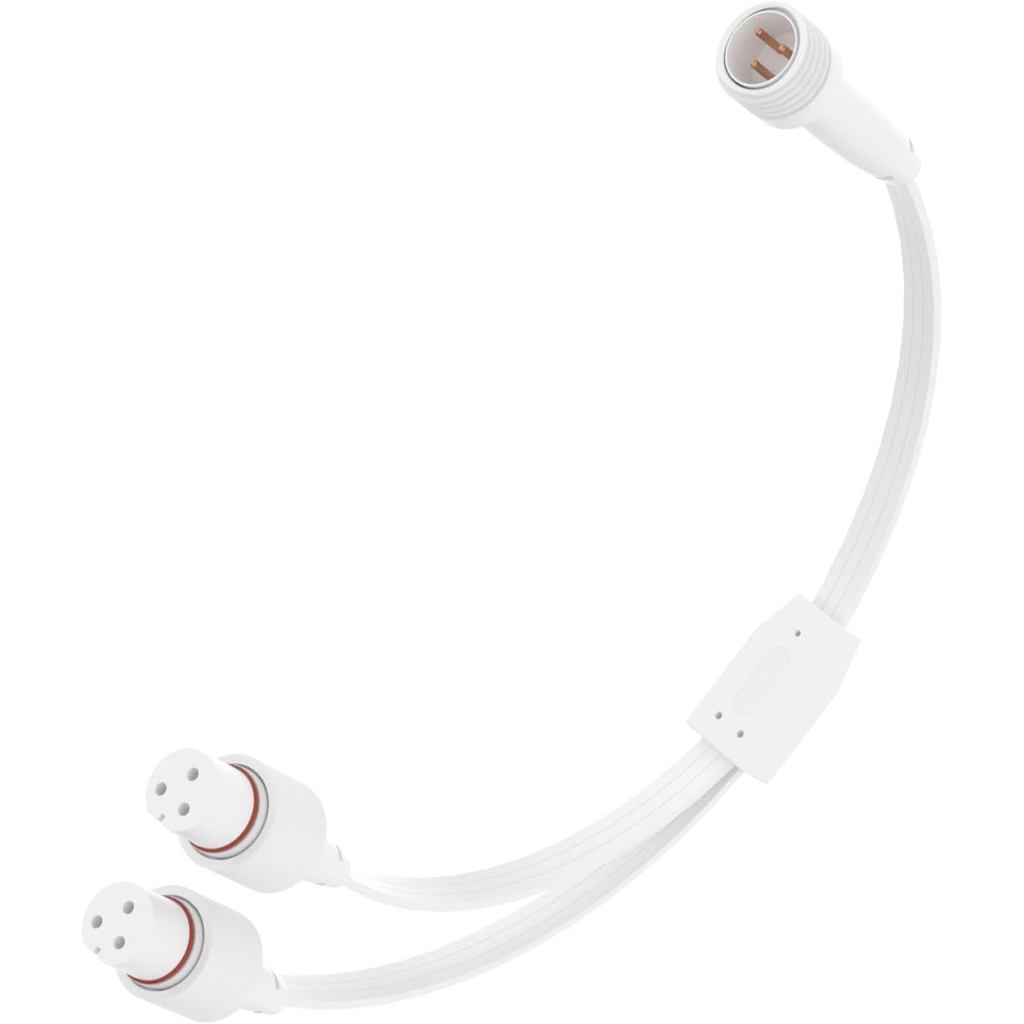 1 Nam Đến 2 Nữ Y-Splitter Cho Đèn Ngoài Trời Thường Trực Govee, Cáp Nối Dài Hình Chữ Y Tương Thích V