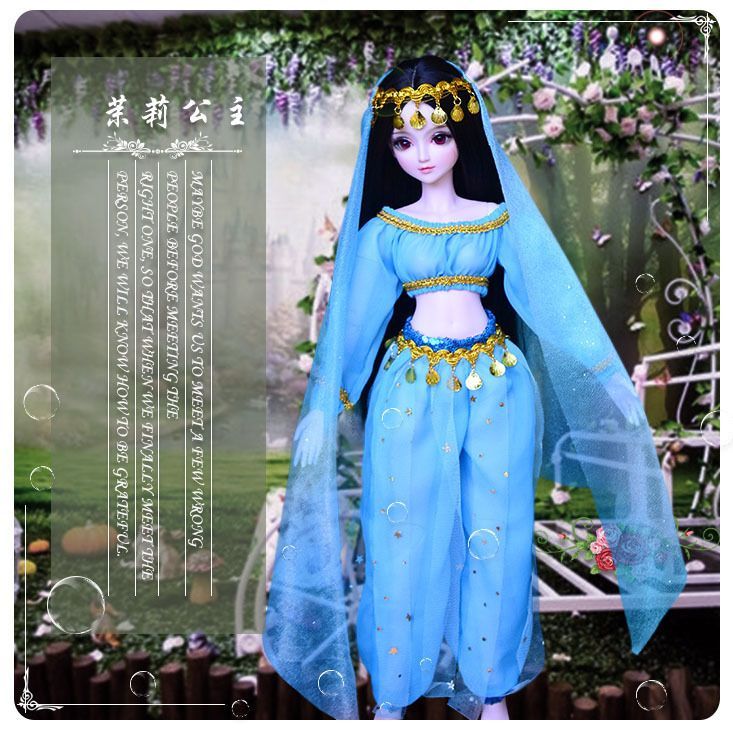 Loli 60Cm Búp Bê Cổ Quần Áo Cổ Quần Áo BJD Ba Điểm Búp Bê Quần Áo Cổ Tích Trang Phục Quần Áo Bé Gái 