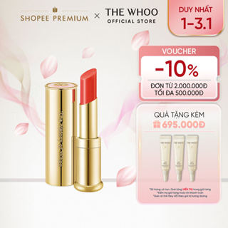   THE WHOO OFFICIAL  Son dưỡng môi Đông y The history of Whoo Gongjinhyang Mi Glow Lip Balm 3.3g 