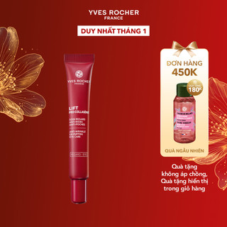  Kem dưỡng mắt giảm nếp nhăn và bọng mắt Yves Rocher Lift Pro-Collagene Tuýp 14ml 