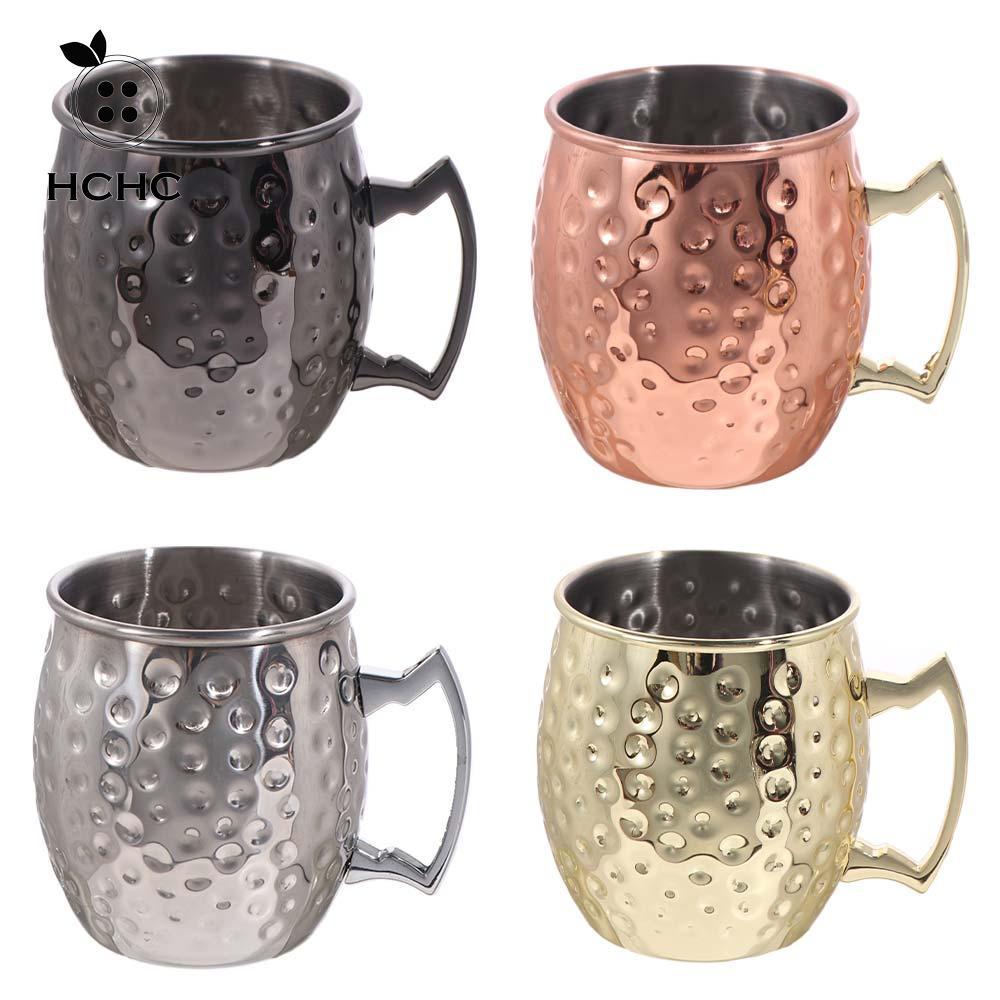 Cốc thép không gỉ HCHC, Dụng cụ thanh Cốc rượu Moscow Mule Mug, bền Nga Drinkware Bia Cup Home
