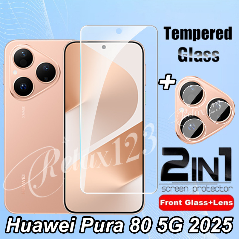 Huawei Pura 80 5G 2025 Kính cường lực bảo vệ toàn màn hình cho Huawei Pura80 P80 Huawei PURA 80 Huaw
