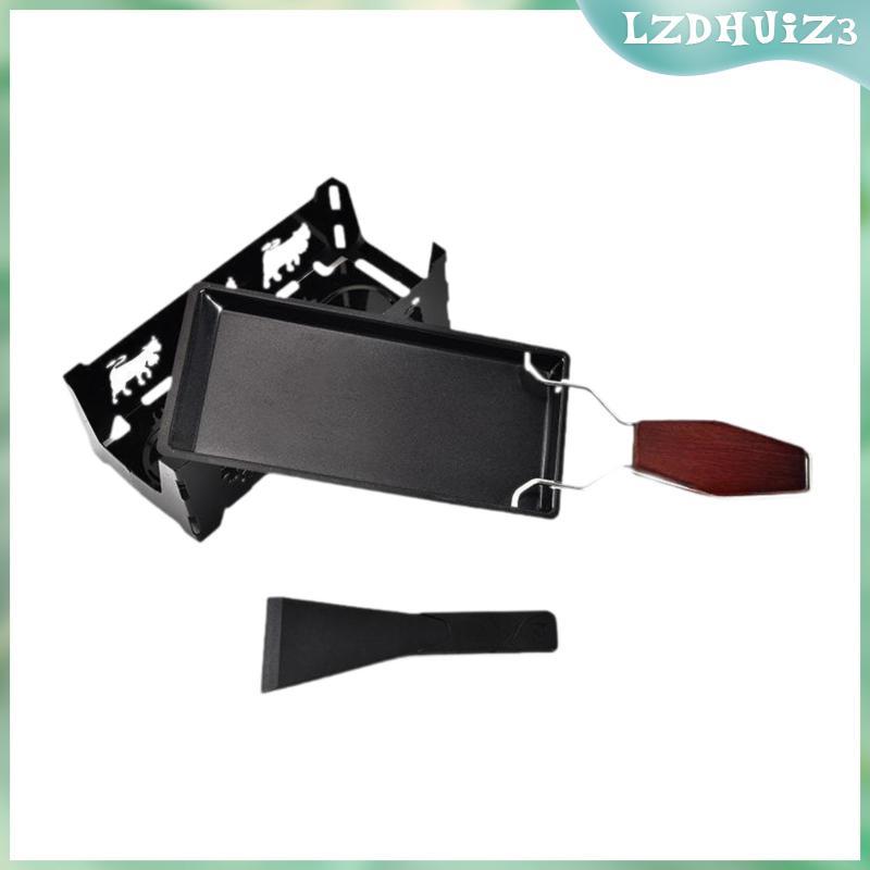 Nến Phô Mai Raclette BBQ Phô Mai Xoay Khay Nướng Bánh Cho Cắm Trại Tại Nhà