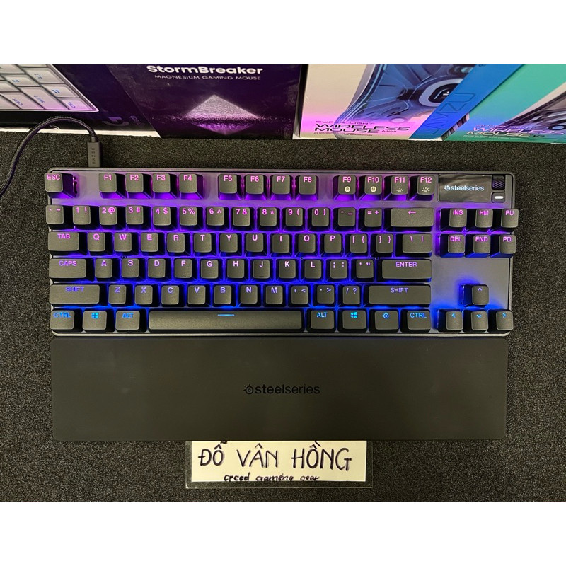 Bàn phím SteelSeries Apex  Pro TKL 2023 Wired/Wireless RGB Omnipoint 2.0 Mechanical Rapid Trigger