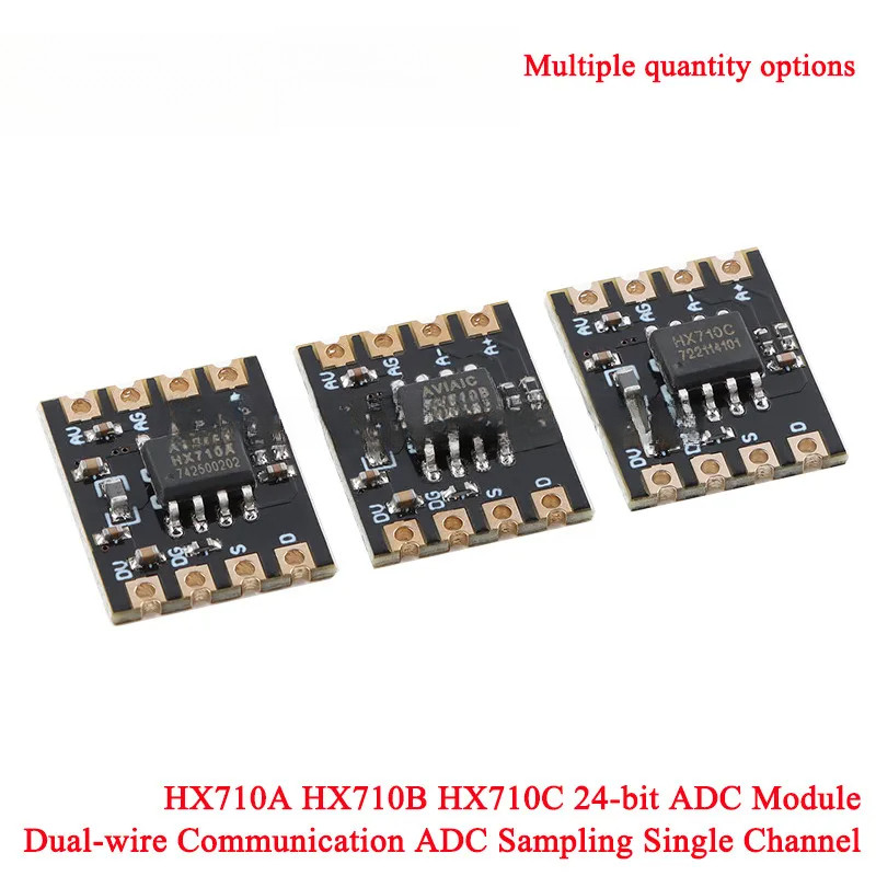 HX710A HX710B HX710C Bộ chuyển đổi Analog sang kỹ thuật số 24-bit ADC Lấy mẫu giao tiếp hai dây Mô-đ