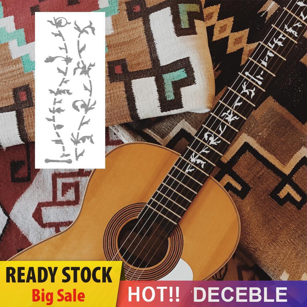 Nhãn dán đàn guitar Acoustic Inlay Decal Fretboard Sticker cho phụ kiện đàn guitar