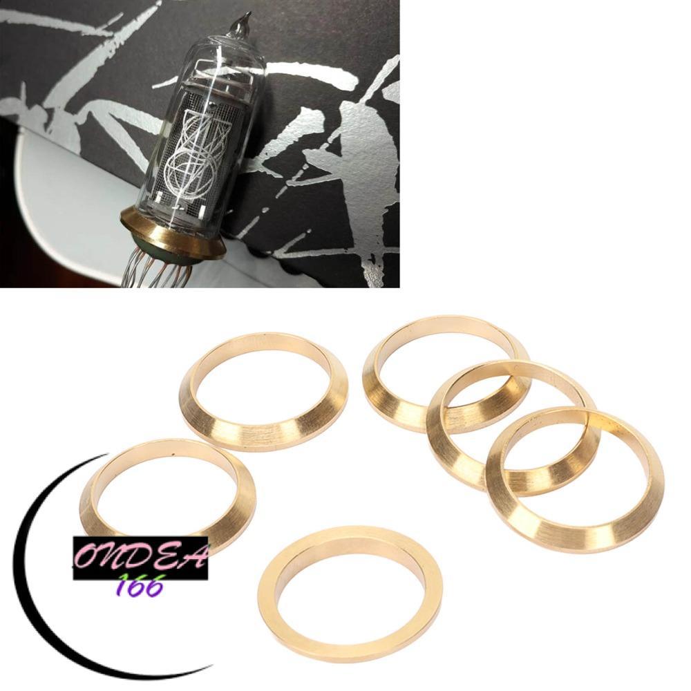 ONDEAL66 6 Ống Nixie, Vòng Đồng Đồng, Điện Tử Cổ Điển TRONG 14 Đồng Hồ DIY Cho TRONG 14 Nixie Ống Đồ