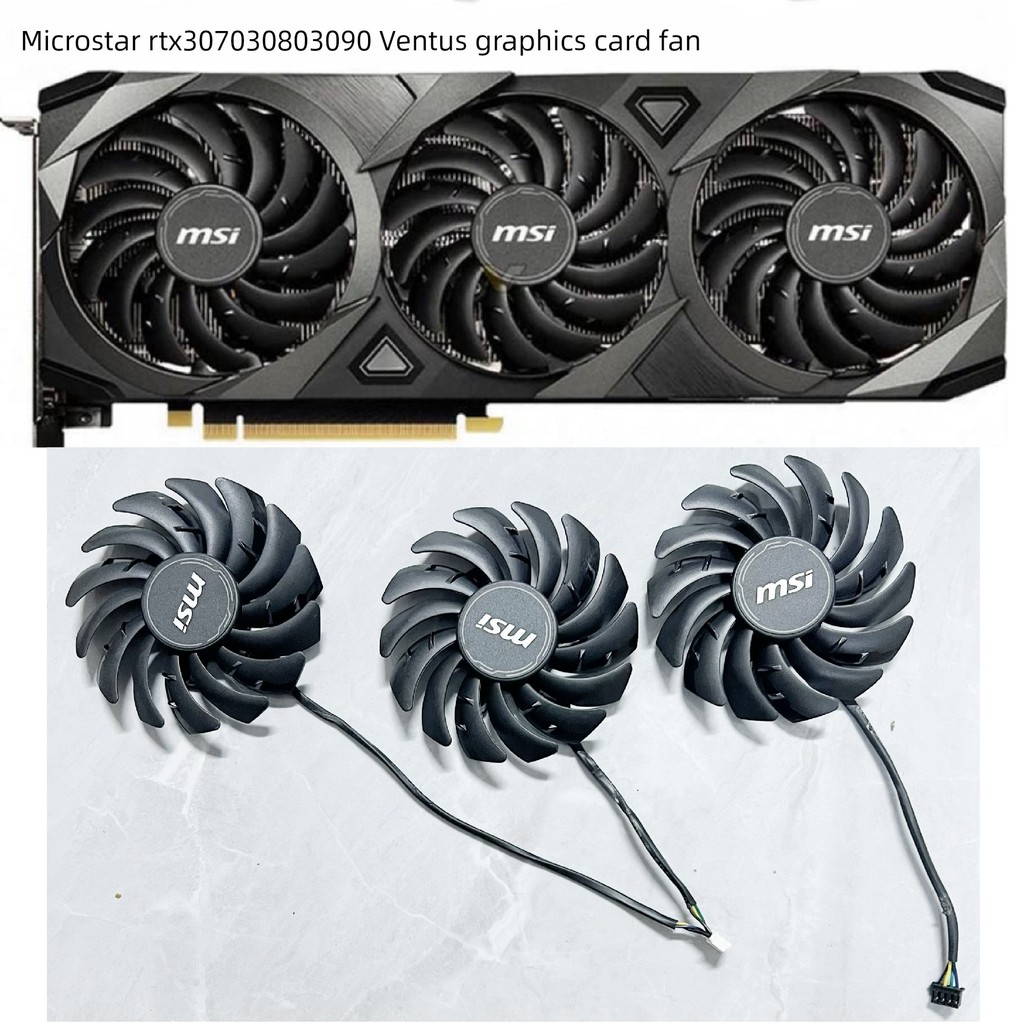 Quạt Card đồ họa MSI MSI RTX 3060 3060ti 3070 3080 3090 VENTUS VENTUS