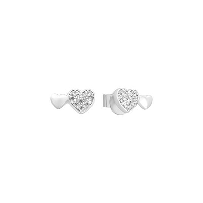 Bông tai Bạc đính đá PNJSilver XMXMW060447
