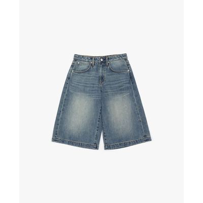 LEE - Quần short jeans nữ wash bạc_LWB011799101291-A09806