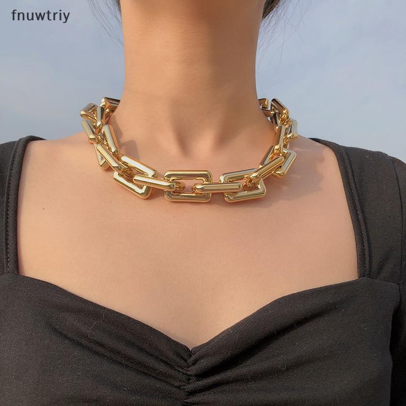 Chocker dây xích Punk Hip Hop quyến rũ - Trang sức thời trang Việt Nam