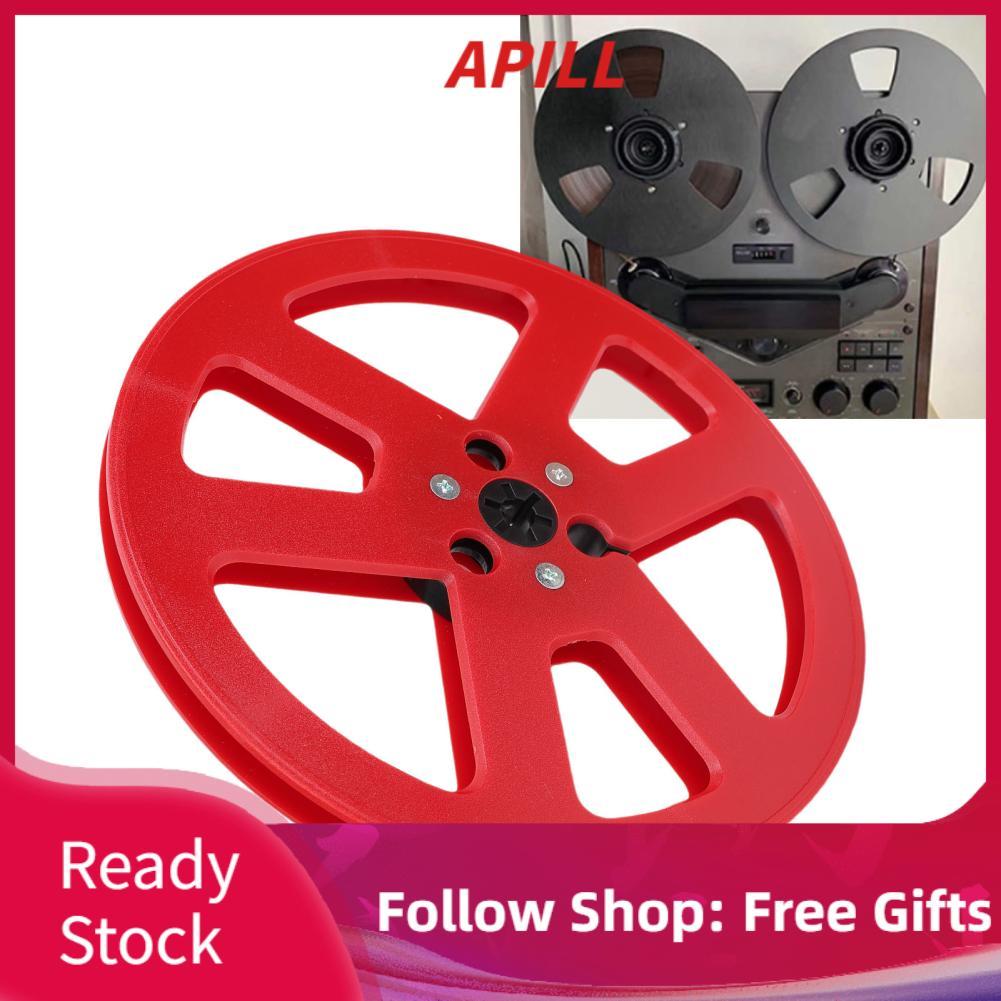 apill Heayzoki Take Up Tape Reel 7 Inch Trống cho Studer ABS Universal với 6 lỗ Mặt bích Nab Lý tưởn