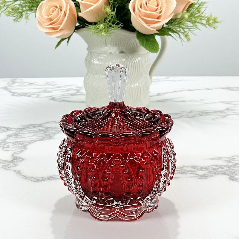 Decorative items in a luxurious style, hotel sugar glass ornaments, romantic best-selling items, wed