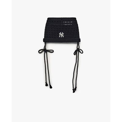 MLB - Nón len unisex tai mèo thắt nơ Summer_3ABNB0263-50BKS