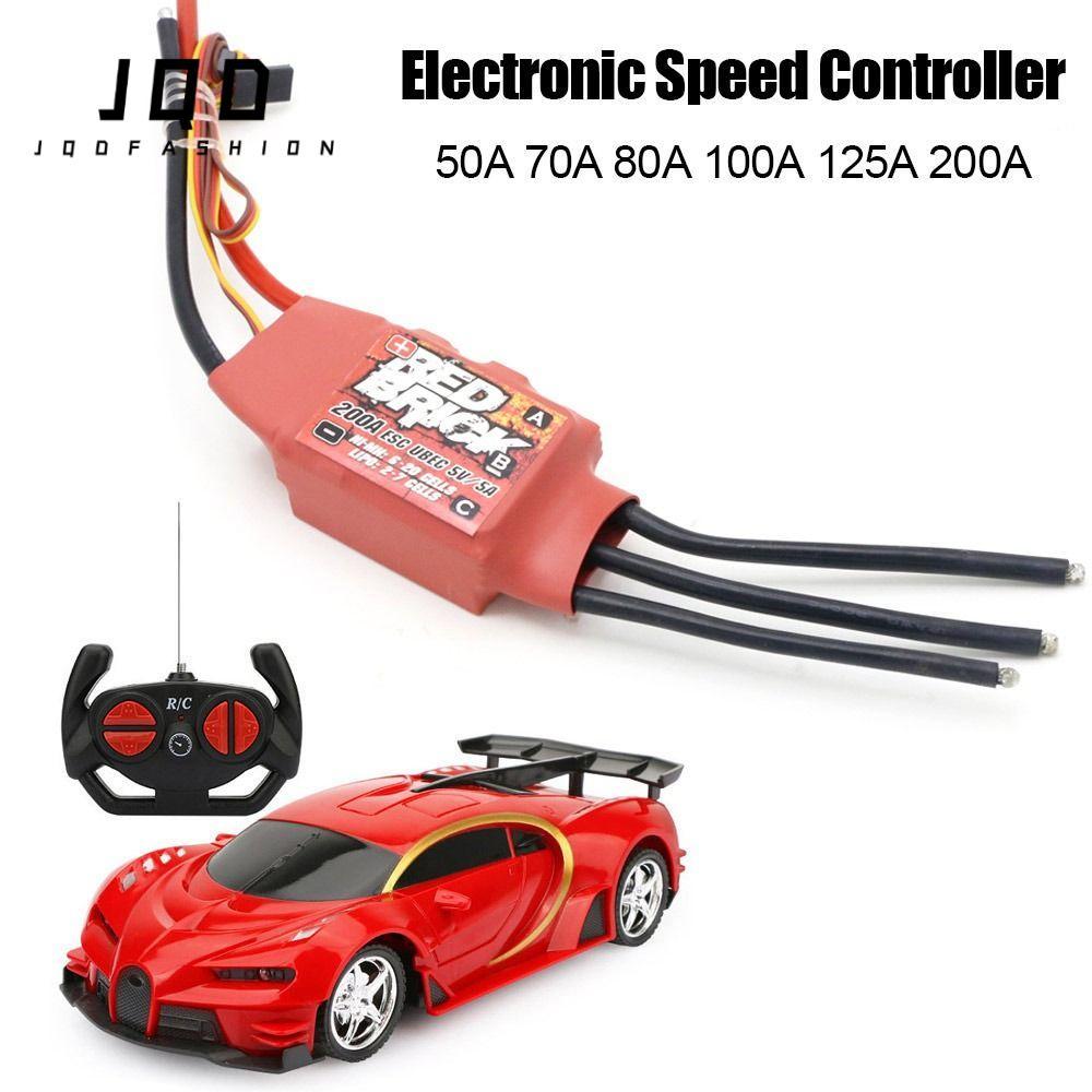 JQD ESC không chổi than, 50A 70A 80A 100A 125A 200A RC Phần Bộ điều khiển tốc độ điện tử, Phụ tùng đ