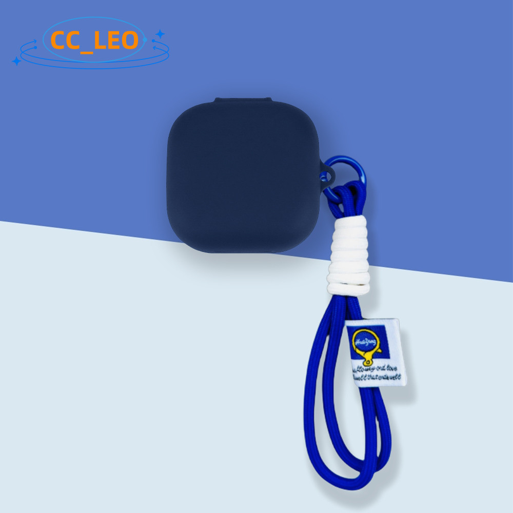 for Baseus Bass BD1 Case Silicone Soft Case Cute Lanyard Suitable for Baseus Bass BD1 Shockproof She