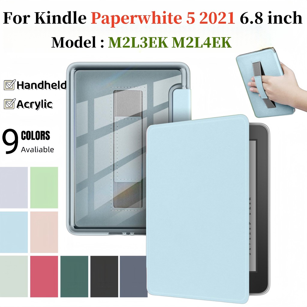 Dành Cho Kindle Paperwhite 5 11th Gen 6.8 '' 2021 Trong Suốt Acrylic Cầm Tay M2L3EK M2L4EK Signature
