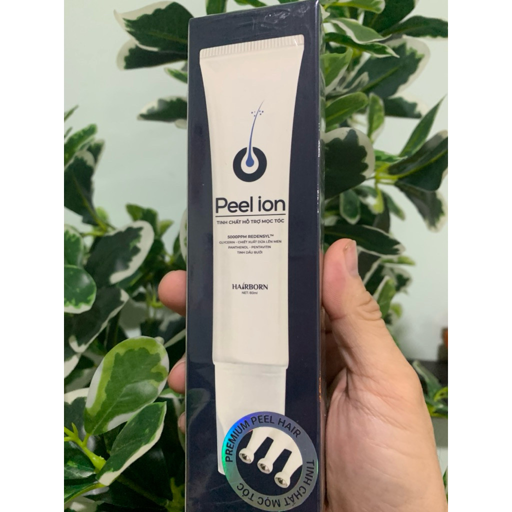 Peel lăn tóc ion HAIRBORN GIÚP tóc dày, chắc khỏe, giảm gãy rụng HIỆU QUẢ