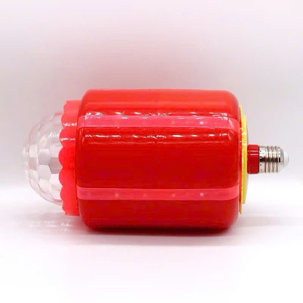 Đèn Lồng LED Xoay 7 Màu | Cầu Pha Lê 360 Đuôi E27 Tiện Lợi | MaxHome Gia Dụng