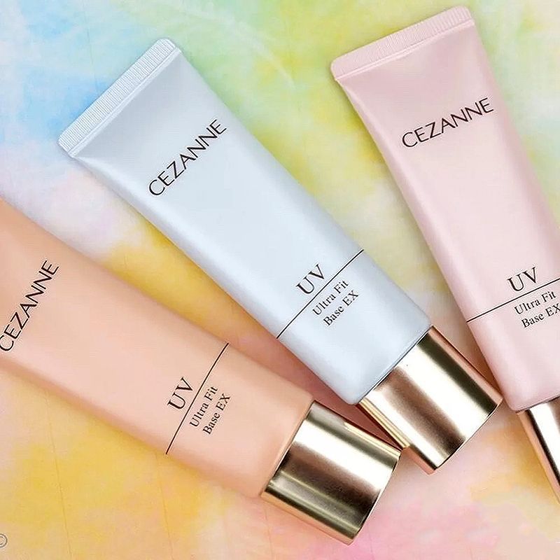 Hàng sẵn có Nhật Bản Kem dưỡng ẩm Cezanne Cezanne Cezanne Kem lót trang điểm lỗ chân lông vô hình Gi