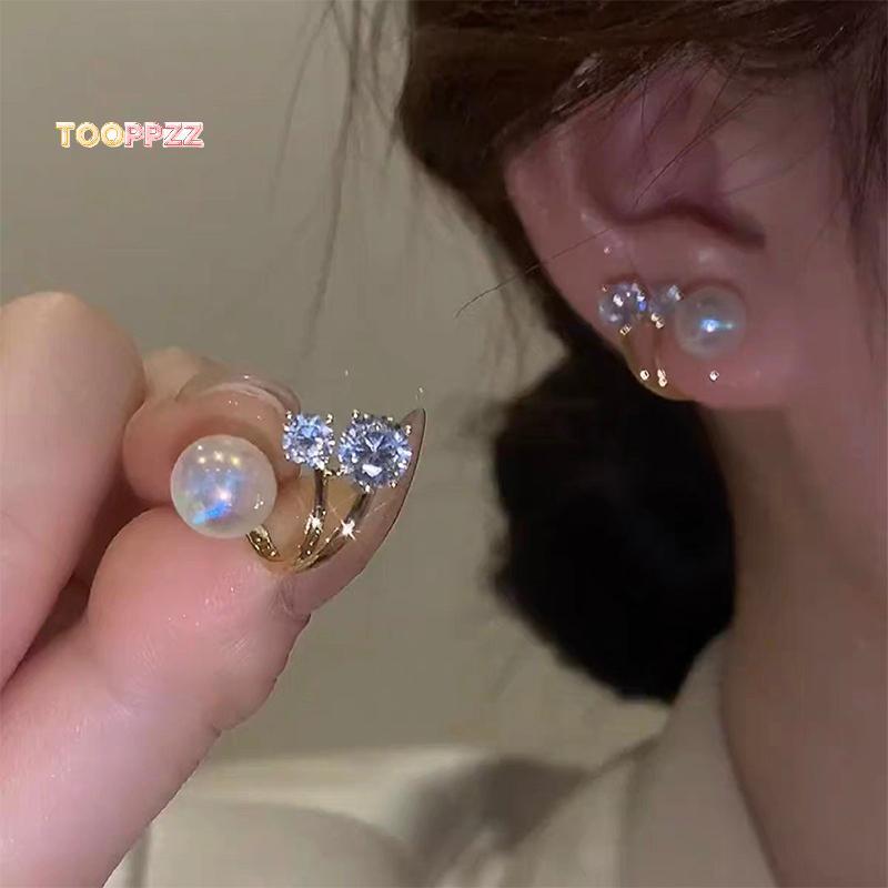 tooppzz Pearl Needle Earrings for Women - Gift for Girl's Birthday/Christmas/New Year new