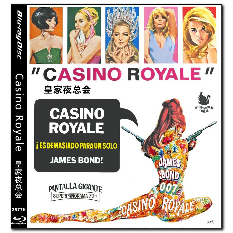 [Tiếng Anh] Blu-ray HD Movie 4K UHD 1080P 007: Casino Royale