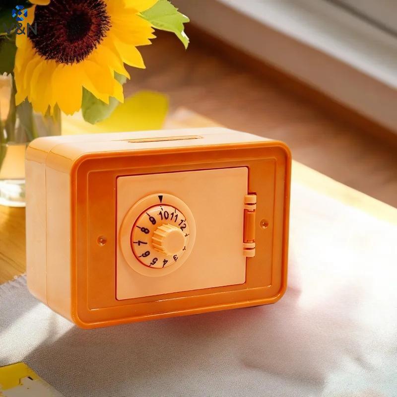 (V & N) Hộp đựng tiền ngân hàng Mini Retro Atm Xoay mật khẩu Tiền mặt Hộp tiết kiệm Hộp an toàn ngân