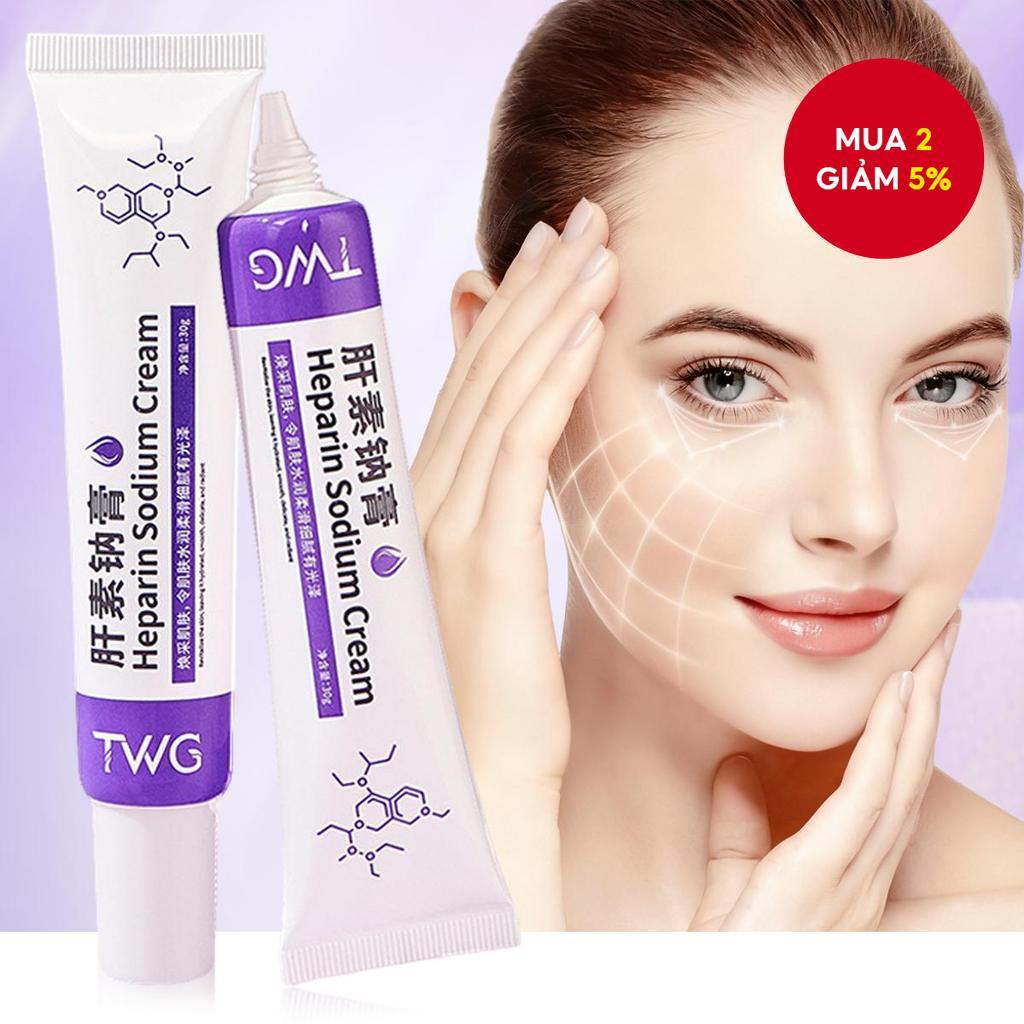 30g Kem Heparin Sodium | Kem Mắt Panda, Dưỡng Ẩm, Lưu Thông Máu, Giảm Mụn Quanh Mắt