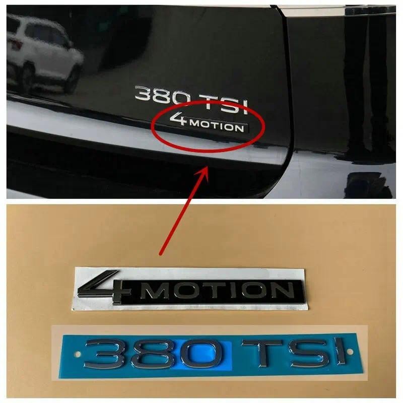 Áp dụng cho Treamont TREAMONT 4 ổ đĩa phía sau cốp xe nhãn 4MOTION logo 380tsi tiêu chuẩn dịch chuyể