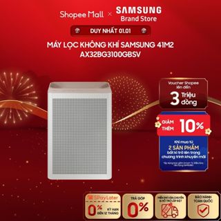   MIỄN PHÍ VẬN CHUYỂN  Máy lọc không khí Samsung 41m2 AX32BG3100GBSV  Giao hàng sau 15 ngày  