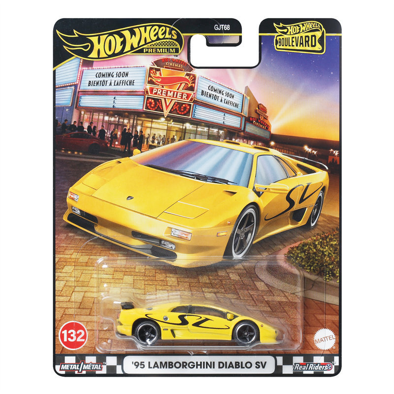 P Hot Wheels GJT68 Lamborghini DIABLO Dứa Lớn SV hotwheels hotwheels Hợp Kim Xe Mô Hình Quà Tặng