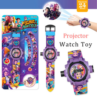 24 Hình Kpop Demon Hunters Chiếu Đồng Hồ Đồ Chơi Cho Trẻ Em Đồng Hồ Kỹ Thuật Số Đồ Chơi Tương Tác