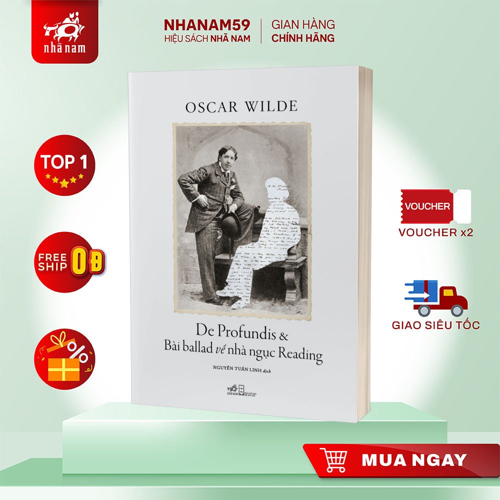 Sách - De Profundis & bài ballad về nhà ngục Reading (Oscar Wilde) (Nhã Nam)