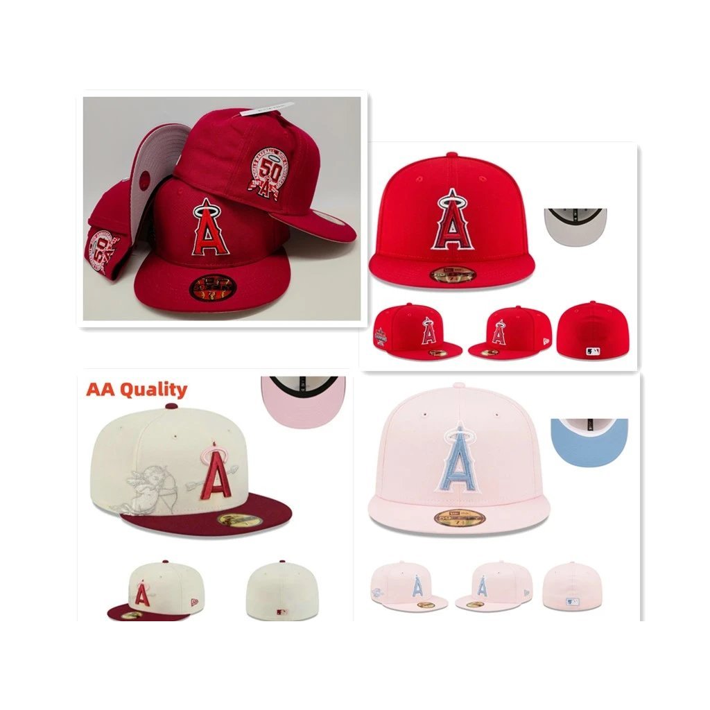 Mũ 59FIFTY LA Angels of Anaheim chống nắng điều chỉnh phù hợp nam nữ