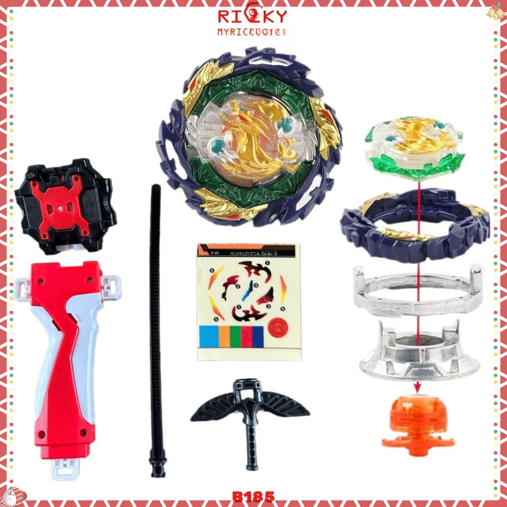 Con quay BEYBLADE kim loại B-172 World Spriggan Unite' 2B