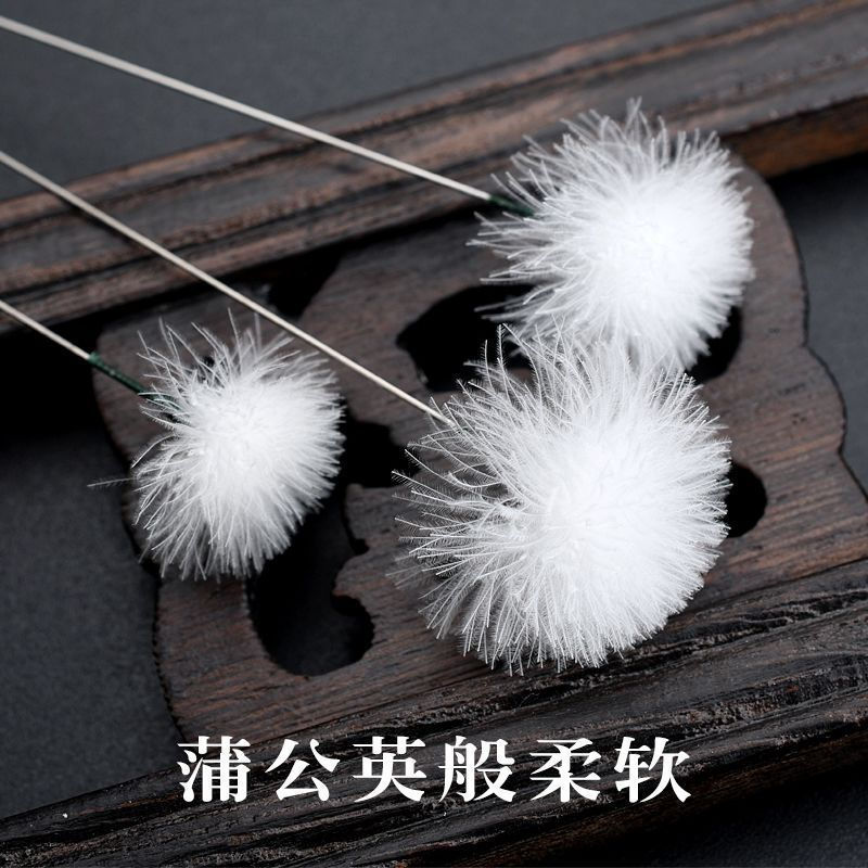 New Product#Silver Needle Ear Cleaning Tool Set Hair Stick Ear Cleaning Feather Spoon Goose Feather 