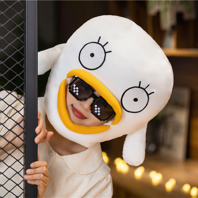 Mũ đội đầu vịt Gintama Elizabeth Đạo cụ ảnh Sự kiện vui nhộn Chụp ảnh trẻ em