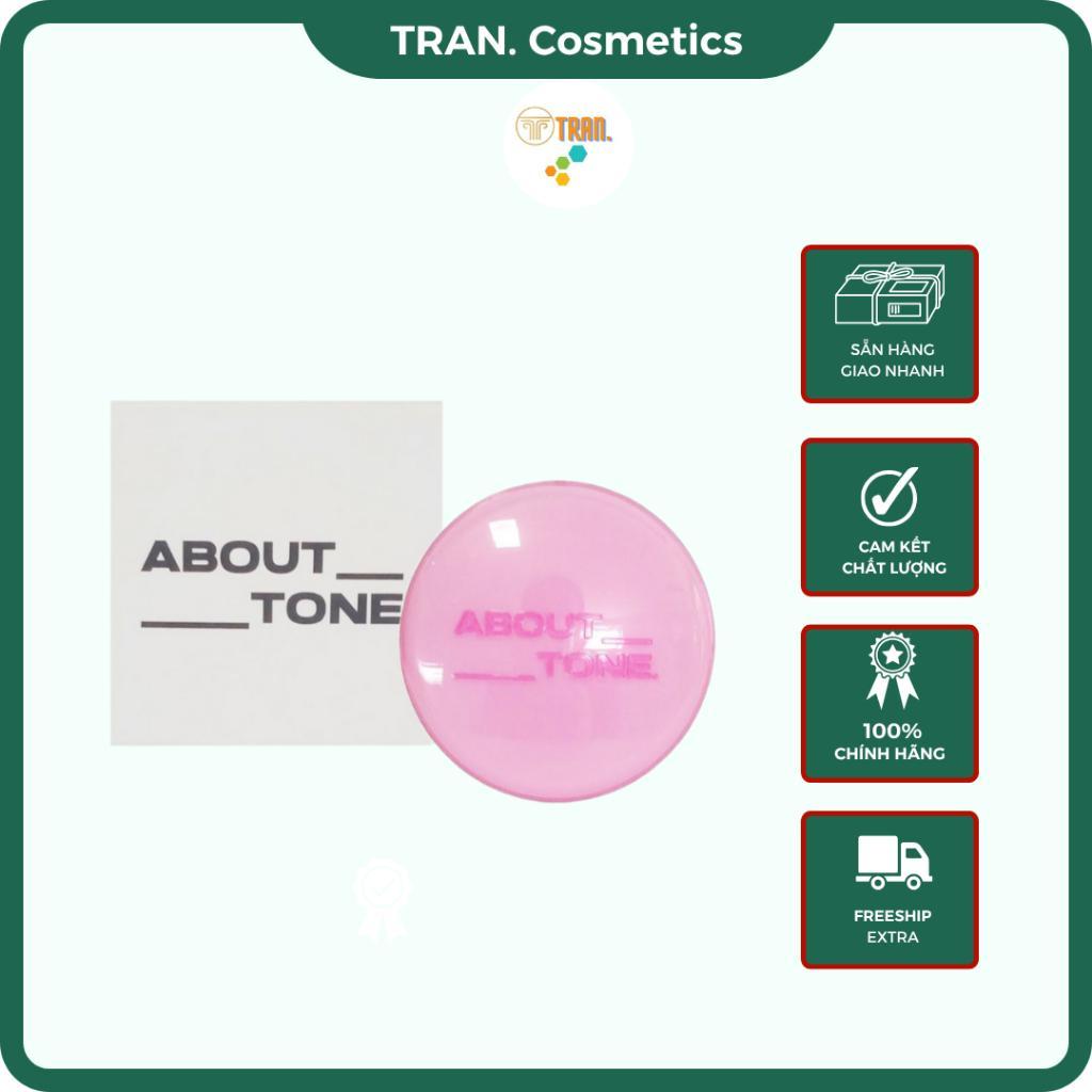 Phấn Phủ About Tone, Phấn About Tone Hồng Hợp Với Da Thường Da Thiên Khô Da Không Đều Màu - TRAN Cos
