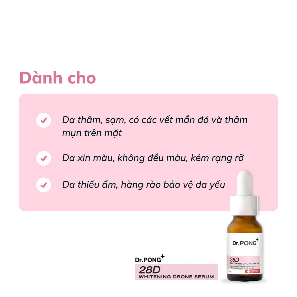Serum Dr.PONG 28D Whitening Acne Drone 16ml