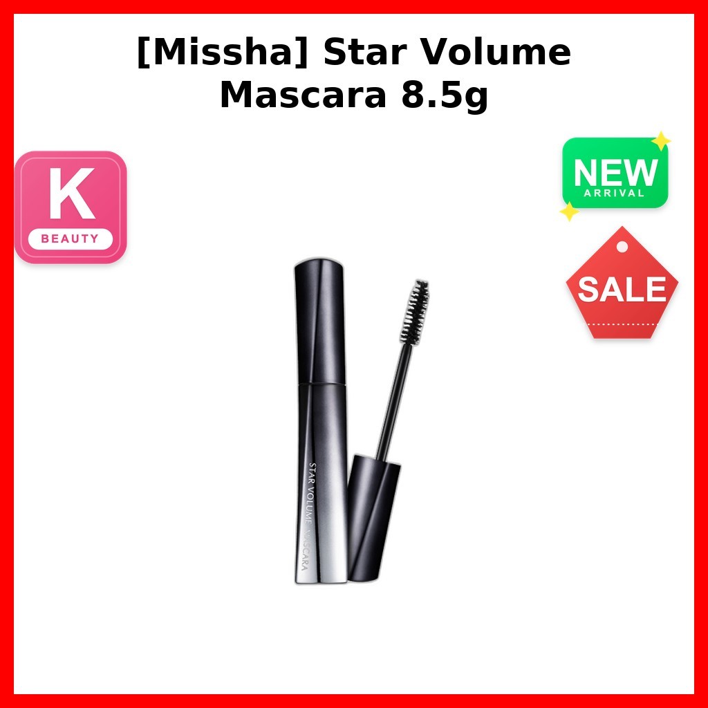 [Missha] Mascara Star Volume 8.5g / Mascara Hàn Quốc / Khối lượng & Chiều dài / Xác thực 100% của ki
